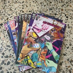 Monster High New Scaremester Comic Set - Multicolor